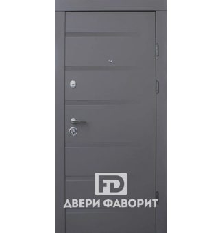 стальная дверь с терморазрывом в коттедж