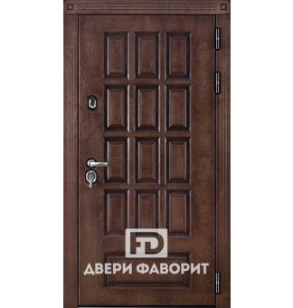 дверь металлическая с мдф, конструкция с терморазрывом