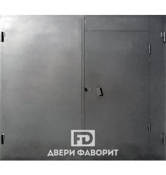 металлические гаражные ворота