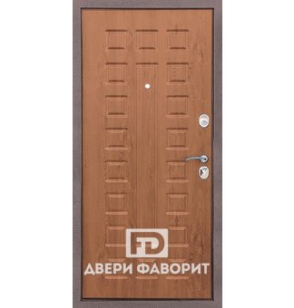 стальная дверь в офисное помещение с отделкой из МДФ