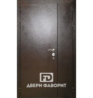 стальная офисная антивандальная дверь с внутренней отделкой МДФ