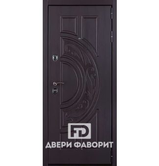 дверь с трехконтурным уплотнителем и МДФ