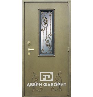 Стальная дверь с порошковым напылением