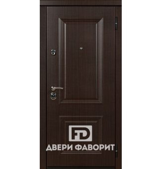 металлическая входная дверь на улицу с виноритом